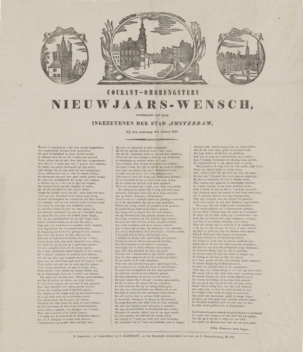 Alte Zeitung mit historischem Stadtbild und leserlicher Text und Fotos.